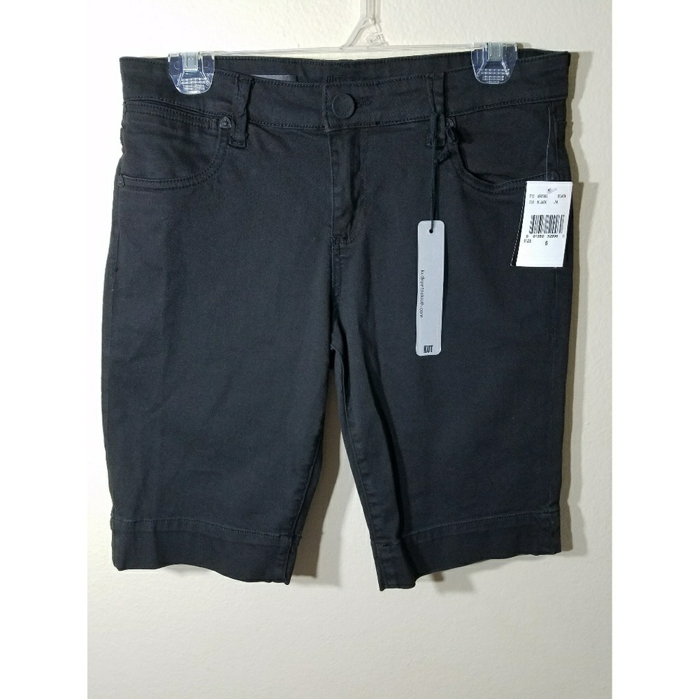 NWT Kut From the Kloth Natalie Bermudas, Size 6